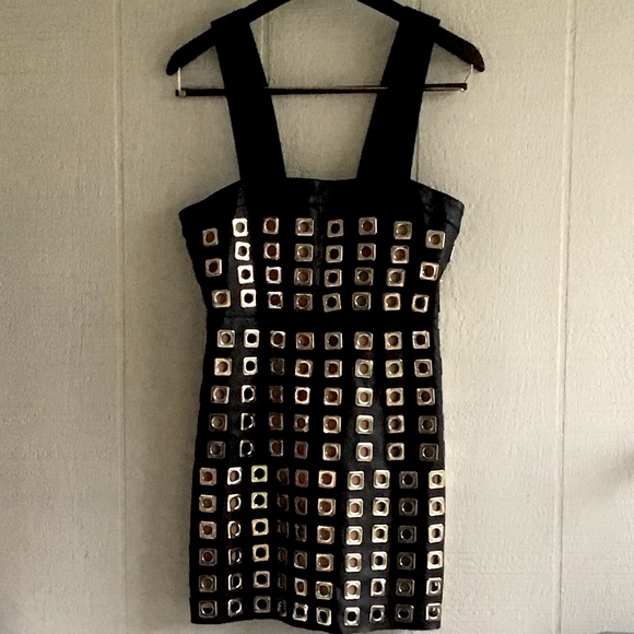 deco stud mini dress Studded Mirage Mini Dress | Jaded London | Saphira